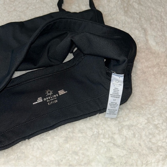Aerie Offline Goals Stretch Medium Support Sports Bra Small NWT - Picture 4 of 5